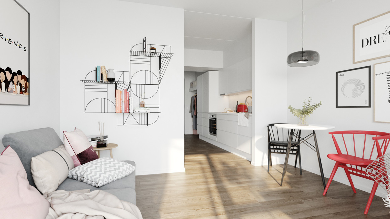 Lækker og moderne 2-værelses lejlighed i Aarhus C 1